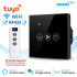 Tuya WiFi + RF Fan Speed Control Smart Touch Switch (Black)